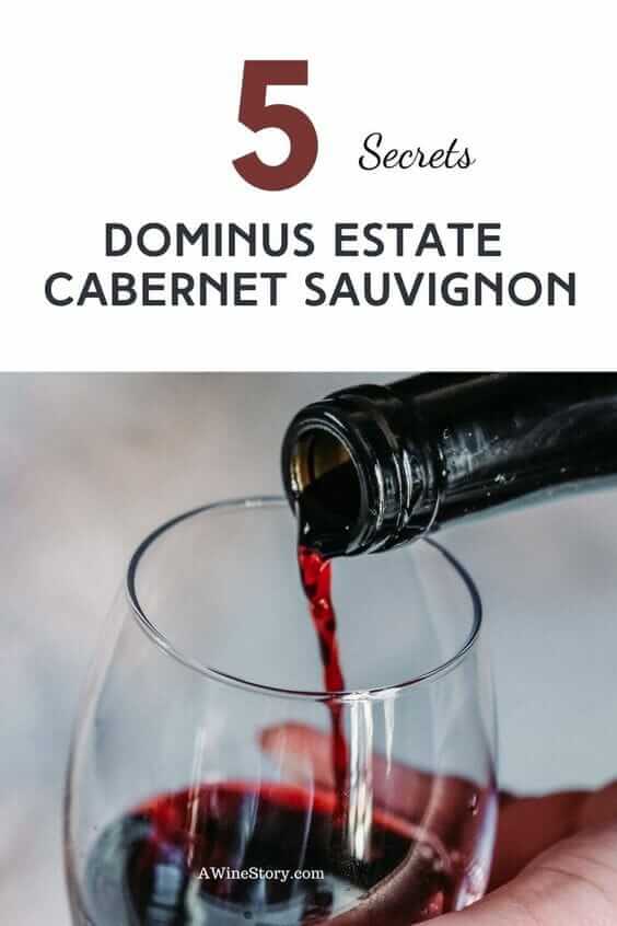 Dominus Estate Cabernet Sauvignon from Napa Valley is one of the icon wines. It is a project of Christian Moueix of Bordeaux - he purchased the historic napanook winery started by Inglenook