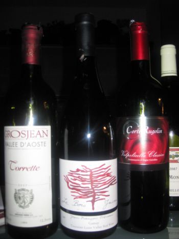 light fruity reds