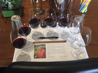 Napa Valley winery event barrel blending experience at Conn Creek 