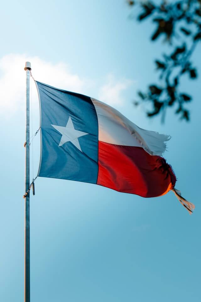 Texas wine country flag