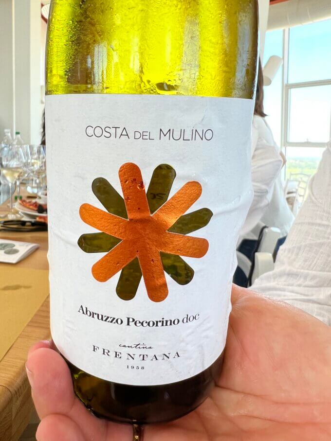 Pecorino white wine