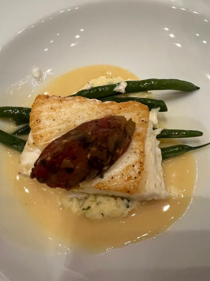 Halibut with Port